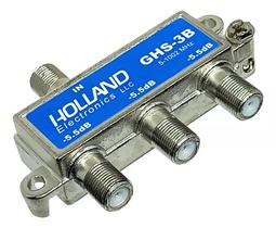 Divisor Sinal 1x3 Blindado Holland Ghs-3b Antena Uhf Net 1un Divisor Sinal 1x3 Blindado Holland Ghs-3b Antena Uhf Net 1un