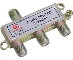 Divisor Splitter De 1/3 Baixa Frequência 5 - 900 Mhz - Pasmeyt