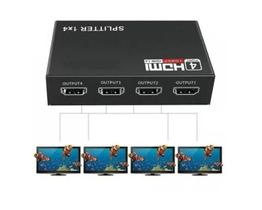 Divisor Splitter Hdmi Fullhd 1080p 4 Saídas Adaptador Switch