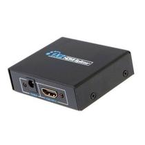 Divisor Splitter Hub Hdmi 1x2 Distribuidor Ps3 Xbox 2 Tv