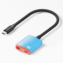 Divisor USB-C AreMe 100W PD Carregamento Rápido 8K@60Hz Divisor USB-C AreMe 100W PD Carregamento Rápido 8K@60Hz