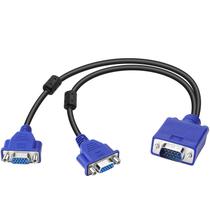 Divisor VGA SAIN Cabo adaptador VGA duplo VGA de 1 macho para 2 fêmeas