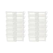 Divisores De Espaço Ajustáveis Para Refrigerador Em 6 Peças Para Organizar E Ampliar Compartimentos,