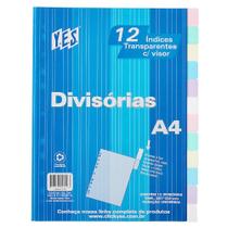 Divisória A4 Yes 12 Divisões com Visor Sortidas 12INTBA