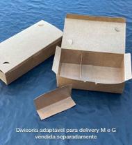 Divisória Berço p/ Caixas Delivery M e G - 100 unidades - Multicaixasnet