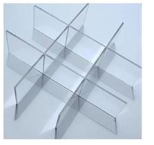 Divisória Colmeia Organizador Quarto Sala 9 Nichos Acrílico