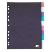 Divisória Colorida A4 - 10 Projeções Com Visor - 10Intba-Sor Divisória Colorida A4 - 10 Projeções Com Visor - 10Intba-Sor