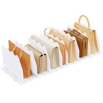 Divisória de prateleira SPACEKEEPER, organizador de bolsas ajustável, branco