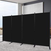 Divisória de quarto HOMSCREENER portátil de 4 painéis 2m Tecido 240g