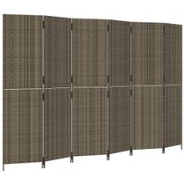 Divisória de quarto vidaXL Poly Rattan Privacy Screen cinza 115,7x70,9 Divisória de quarto vidaXL Poly Rattan Privacy Screen cinza 115,7x70,9