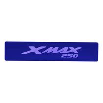 Divisória em Acrílico Azul Acessório Yamaha Xmax 250 Pequena