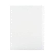 Divisoria Fichario Plastica 10 Projeçoes Pp A4 S/Visor Tr Divisoria Fichario Plastica 10 Projeçoes Pp A4 S/Visor Tr