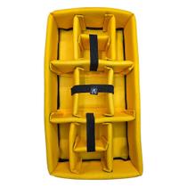 Divisória Organizadora Acolchoada ATM Pro para Case MP0055 e MAI 545 - Amarela Divisória Organizadora Acolchoada ATM Pro para Case MP0055 e MAI 545 - Amarela
