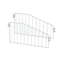 Divisoria Para Cesto Gondola FIT FLEX 37 Cm Branco Kit 2 Divisoria Para Cesto Gondola FIT FLEX 37 Cm Branco Kit 2