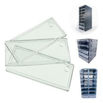 Divisória Para Gaveteiro Magus Rga1 Kit 10 Unidades Para Gaveteiros GVT1 CG306 CG510 CG714 CG612 CG1020