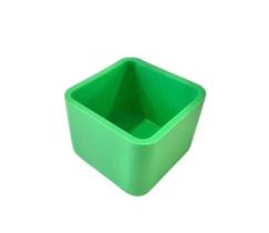 Divisória Quadrada em Silicone Verde Divisória Quadrada em Silicone Verde