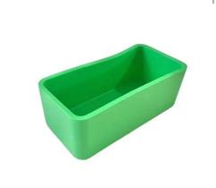 Divisória Retangular em Silicone Verde