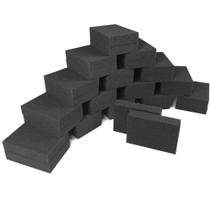 Divisórias de cartão Joewuzun Foam para caixas de armazenamento 60 unidades pretas