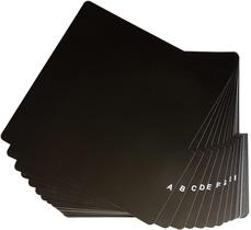 Divisórias para discos de vinil Crosley AC1046A-BK com 26 abas pretas