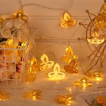Diwali String Lights Retisee 6m 40 LED em forma de chama