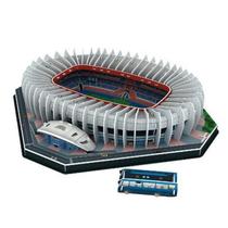 DIY 3D Puzzle Jigsaw World Football Stadium Soccer Playground Assembled Building - O Paris Prince Park Stadium