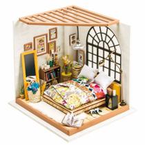 Diy House Miniatura - Quarto - com Led - DG107 - Kuga