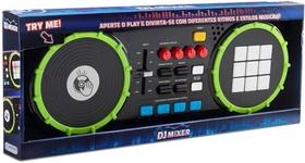 Dj Mixer com Painel de LED BR1175 - Multikids Dj Mixer com Painel de LED BR1175 - Multikids