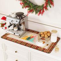 DK177 Tapete para Barra de Café Impermeable y Absorbente de Manchas