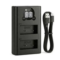 DL Carregador Duplo DC126 NP-W126 para Fujifilm DL Carregador Duplo DC126 NP-W126 para Fujifilm