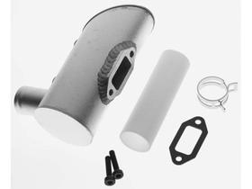 Dle 120cc muffler two hole 120y32 Dle 120cc muffler two hole 120y32