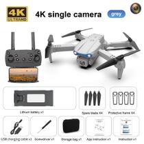Dli E99pro Drone 4k hd Câmera Dupla Quadcopter Fotografia Aérea Rc Profissional Wifi Fpv Mini Dron Brinquedos cor:cinza Dli E99pro Drone 4k hd Câmera Dupla Quadcopter Fotografia Aérea Rc Profissional Wifi Fpv Mini Dron Brinquedos cor:cinza