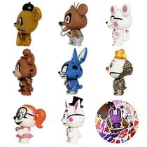 DLOCVN Conjunto com 8 Figuras de Ação de Jogo com 50 Adesivos DLOCVN Conjunto com 8 Figuras de Ação de Jogo com 50 Adesivos