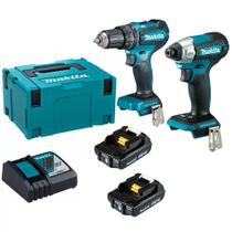 Dlx2423aj Kit Combo De Ferramentas Dtd157+Dsf487 Makita 18V