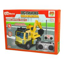 Dm blocks serie rc trucks escavadeira - dm brasil