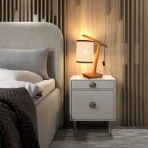 DMOB Luminaria de Mesa Aurora Com Cúpula em Palha Natural