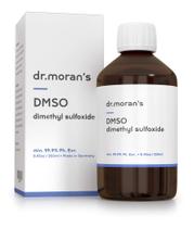 DMSO Dr. Moran's Pharma Grade 99,9% de pureza 250mL DMSO Dr. Moran's Pharma Grade 99,9% de pureza 250mL