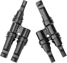 DMTI Conector Mc4 2 vias Y Cabo P/ Ligação Paralelo - Par DMTI Conector Mc4 2 vias Y Cabo P/ Ligação Paralelo - Par