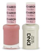 DND Conjunto de Esmalte em Gel para Remoção Dual Correspondente em Cor 449, Primeiro