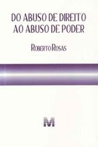 Do Abuso de Direito ao Abuso de Poder