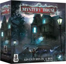 do jogo Mystery House Base Escape Room Game para Adolescentes e Adultos Jogo de tabuleiro de aventura cooperativa para o jogo Night Idade 14+ 1-5 Jogadores Tempo médio de reprodução 60 minutos Feito por Cranio Creations