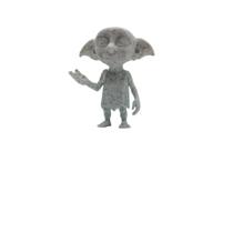 Dobby Harry Potter Action Figure 3d Marmorizado Decoração