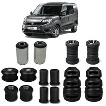 Doblo Kit Bucha Feixe Mola Amortecedor Batente Completo