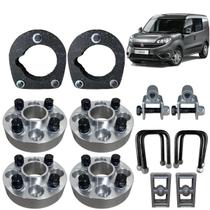 Doblo Todas Kit Elevação Completa +Espaçador Prolongador 4cm