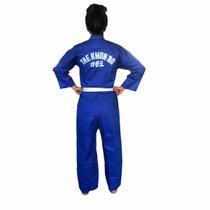 Dobok Kimono Taekwondo Azul Leve Infantil Unissex - Ariran