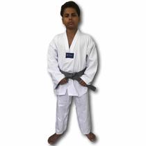 Dobok Kimono Taekwondo Brim Leve - Branco - Infantil - Torah