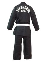 Dobok Kimono Taekwondo - Brim Leve - Preto - Infantil - Sung Ja
