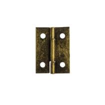 Dobradiça 1 1/4 Polegada Metal Zamac 4 Peças 32x24 MM Decoração Caixas