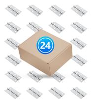 DOBRADIÇA 2.1/2" PARA PORTA PINO REVERSÍVEL ROCHA - KIT C/24un DOBRADIÇA 2.1/2" PARA PORTA PINO REVERSÍVEL ROCHA - KIT C/24un