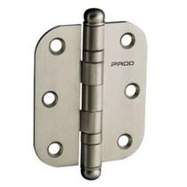 Dobradiça 3.1/2x3 inox polido arredondado c/rolamento sm3530