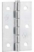 Dobradiça "3" zincada com 1 peças - Silvana